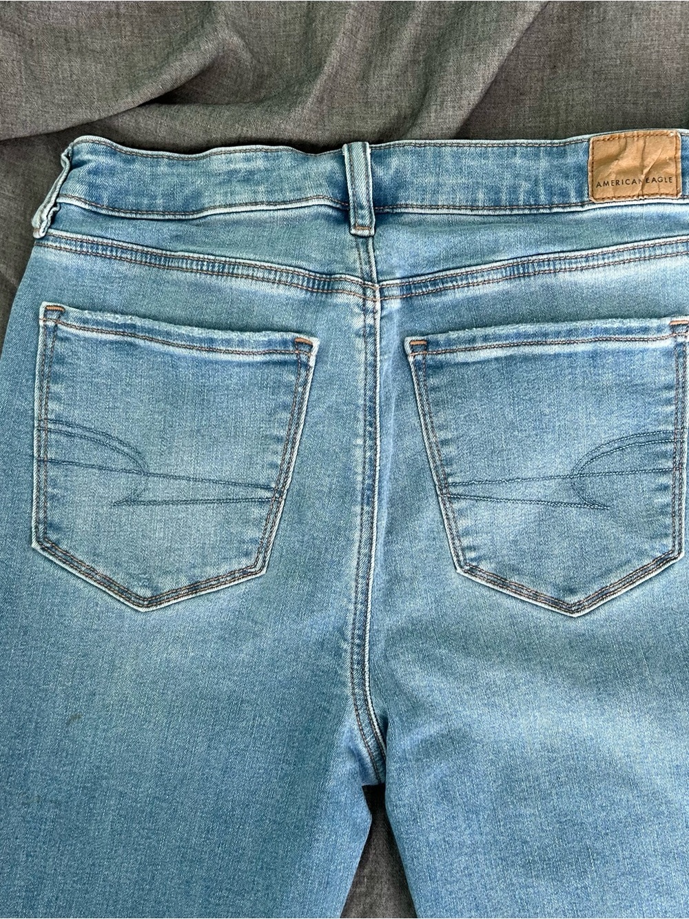 AE High Rise Skinny Kick Jeans - Picture 4 of 8